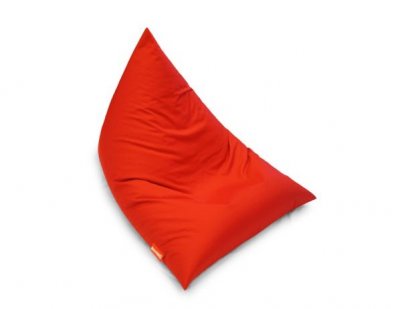 Červený sedací vak BeanBag Triangle scarlet rose