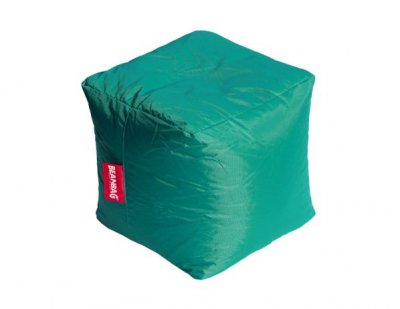 Modro zelený sedací vak BeanBag Cube