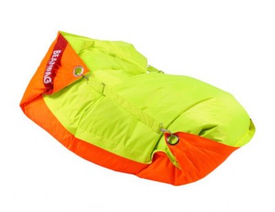 Sedací pytel BeanBag duo-fluo orange-fluo limet