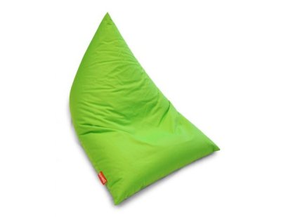 Zelený sedací vak BeanBag Triangle Light Green